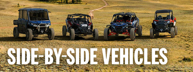 Can-Am Side by Side Vehicles